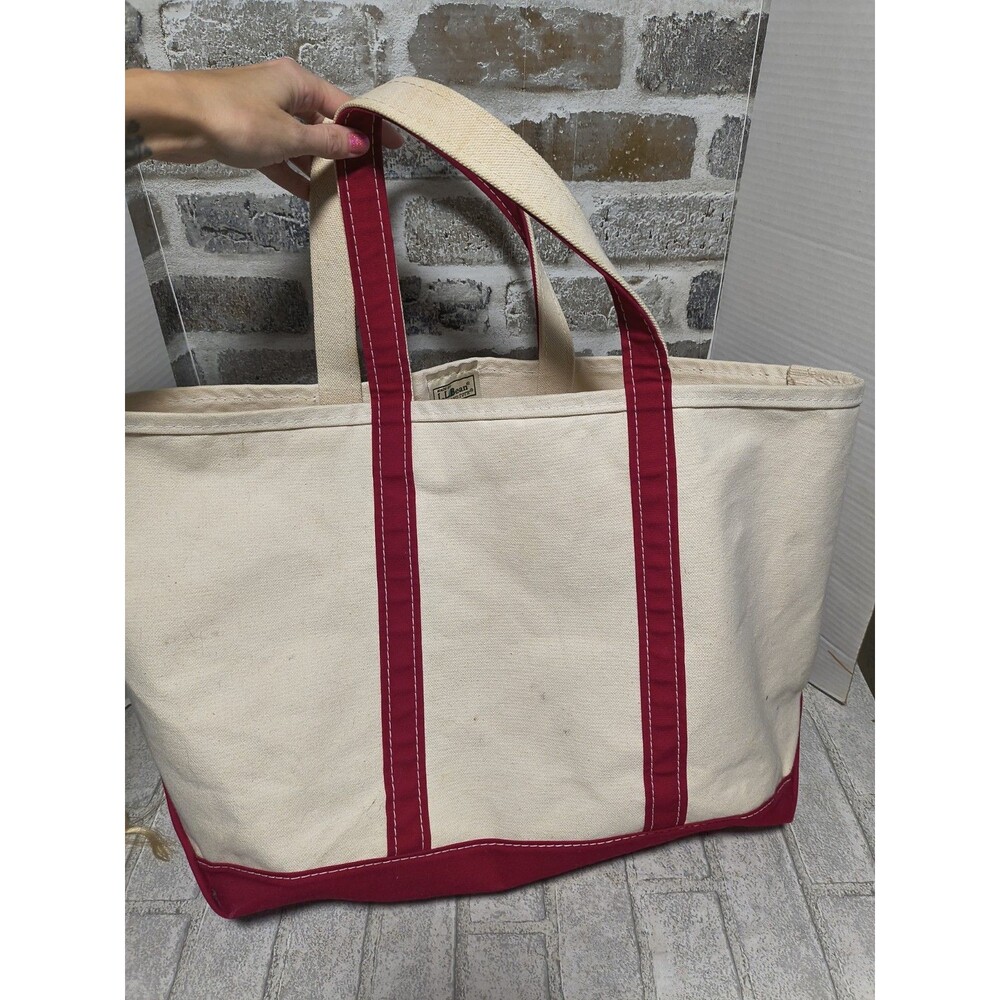 Vintage L.L.Bean Boat And Tote Bag Canvas